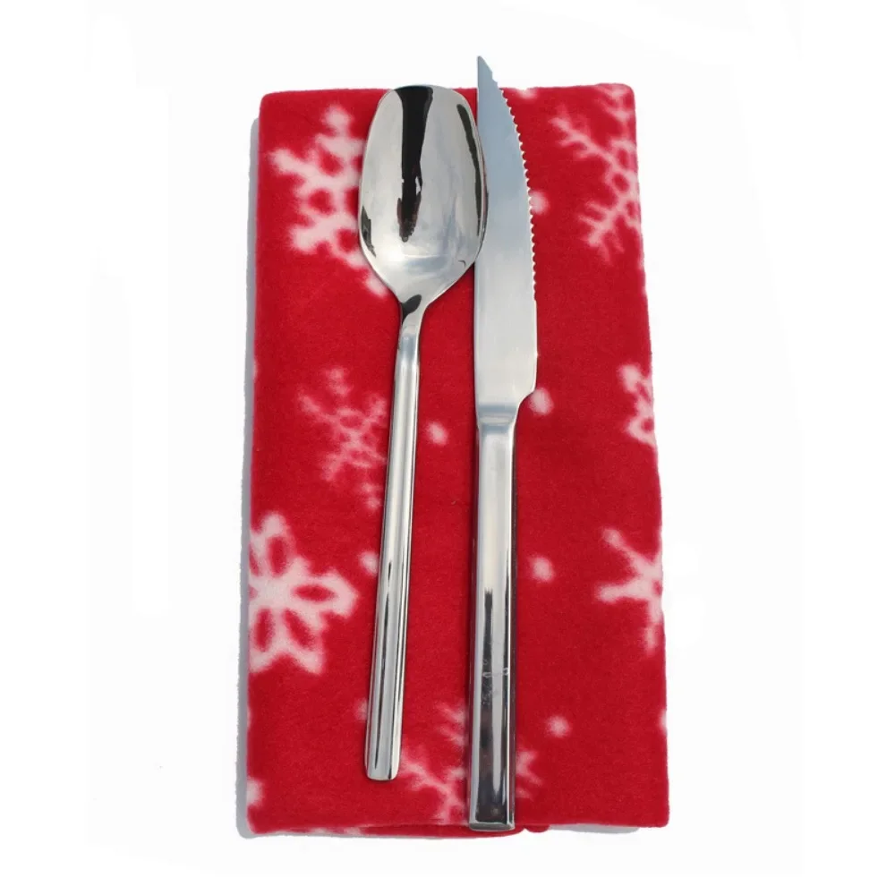 Новые рождественские салфетки бархатные и нескользящие коврики товары для