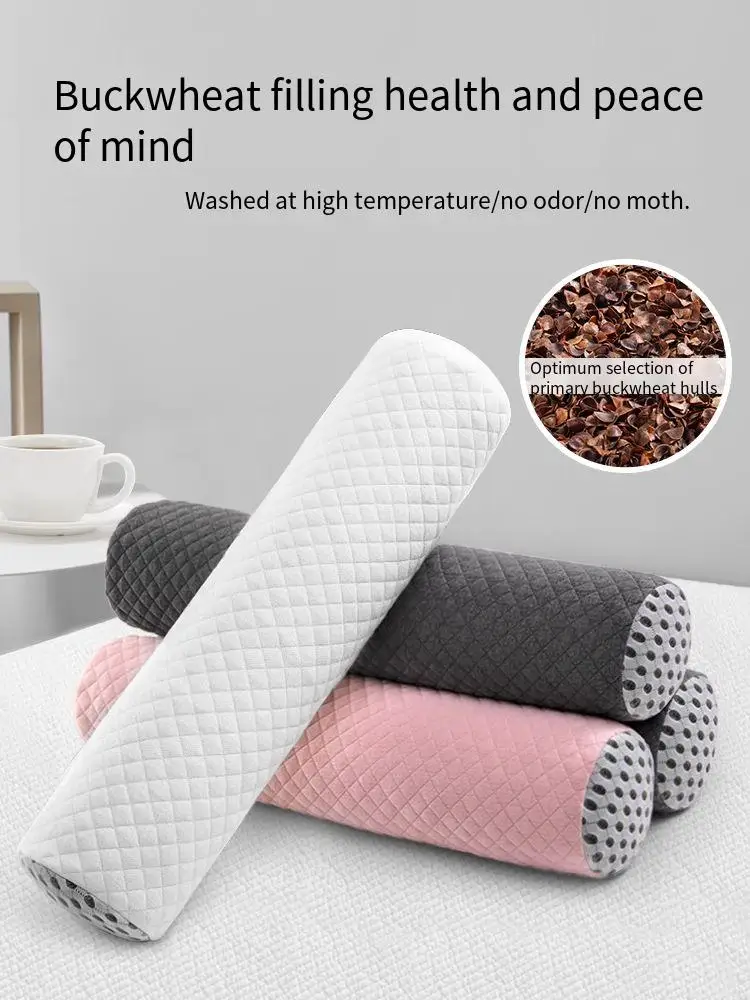 Подушка для шеи домашнее постельное белье с наполнителем из гречихи роскошная