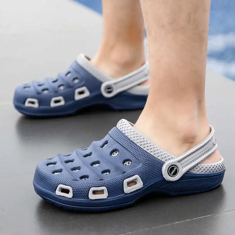

Flip Flops Men Gold Men's Shoes Brands Casual Leather Male Sneakers Multi-Colored Men Sandals Thickening Tennis Soft Sole Wit