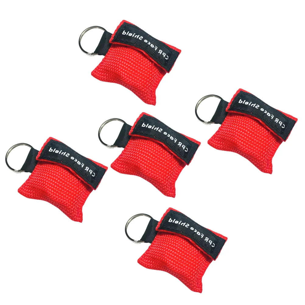 

CPR for Pocket or Key chain, CPR Emergency with One- way Breathing Barrier for First Aid or Training