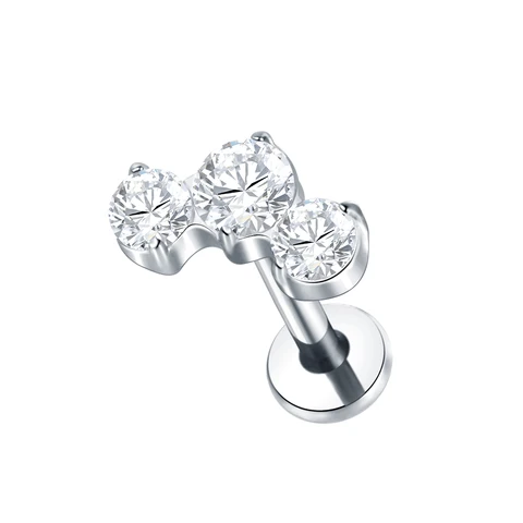 Спиральный пирсинг SWANJO из титана 16г