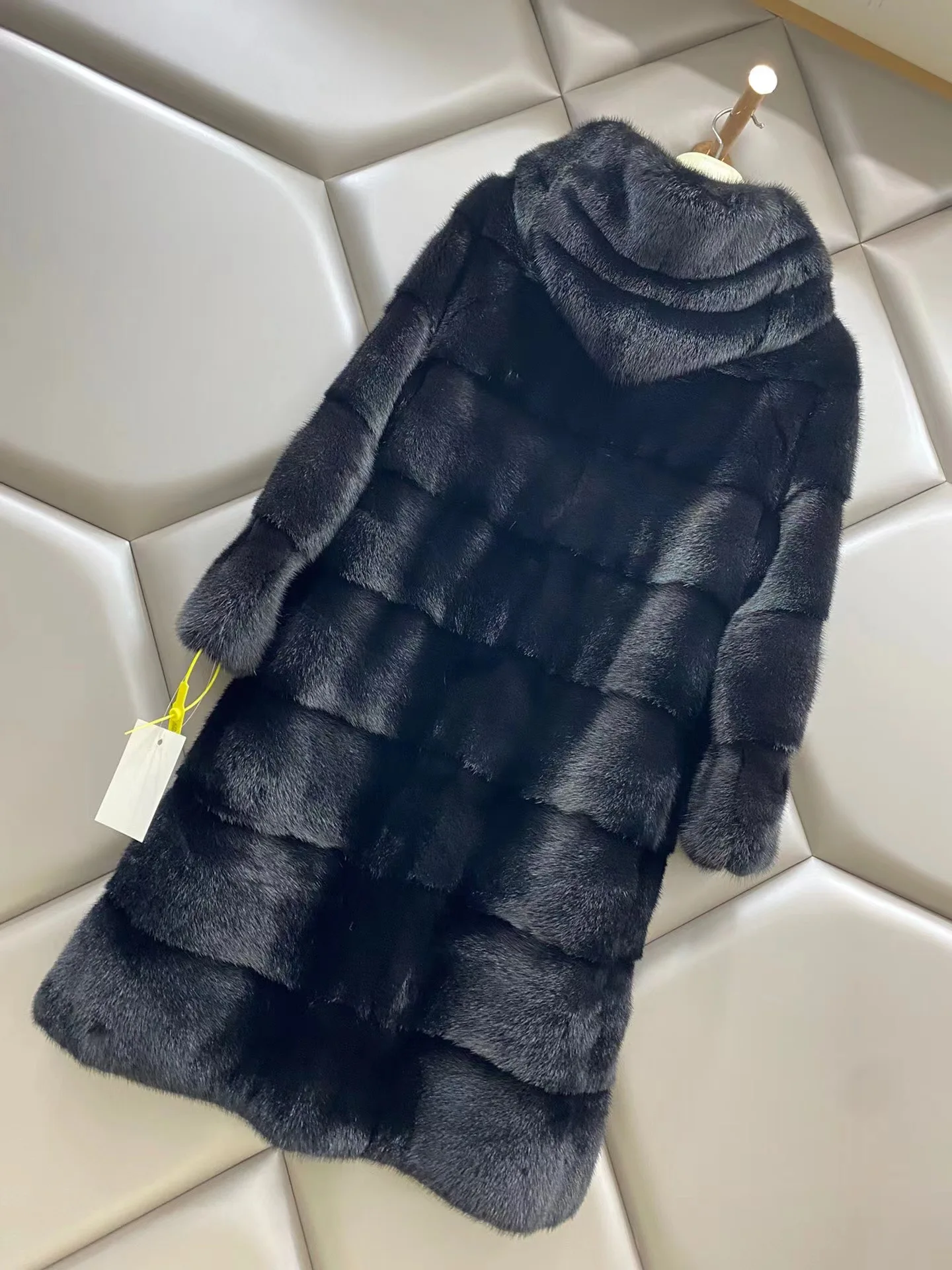 Women's real mink fur coat Women's mink fur coat Genuine long fur coat Ladies winter oversized 6xl 5xl 7xl natura fur coat