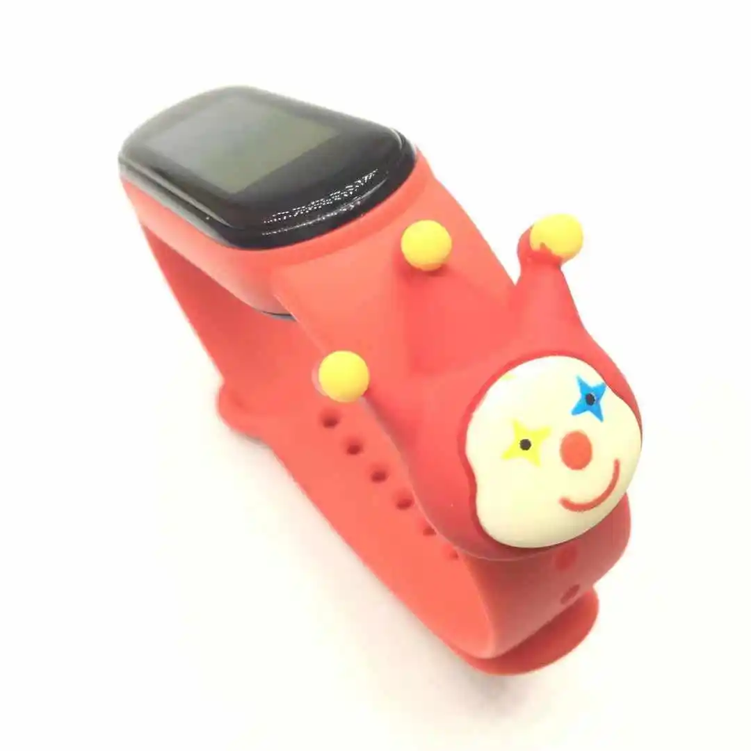 For Mi Band 6 5 4 3 Strap Silicone Doll cartoon  XiaoMI 6 5 4 Watch Band Silicone Doll cartoon Bracelet Smart Sports Wrist
