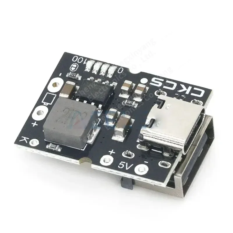 Тип-C USB 5V 2A повышающий преобразователь модуль питания литиевая батарея плата