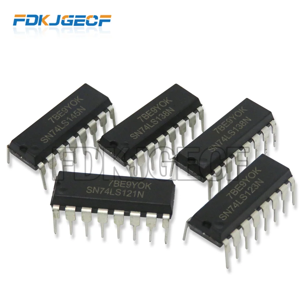 10 шт. SN74LS138N DIP-16 74LS138 DIP HD74LS138P SN74LS112N SN74LS123N SN74LS132N SN74LS139AN SN74LS145N 74LS139N 74LS132 74LS154