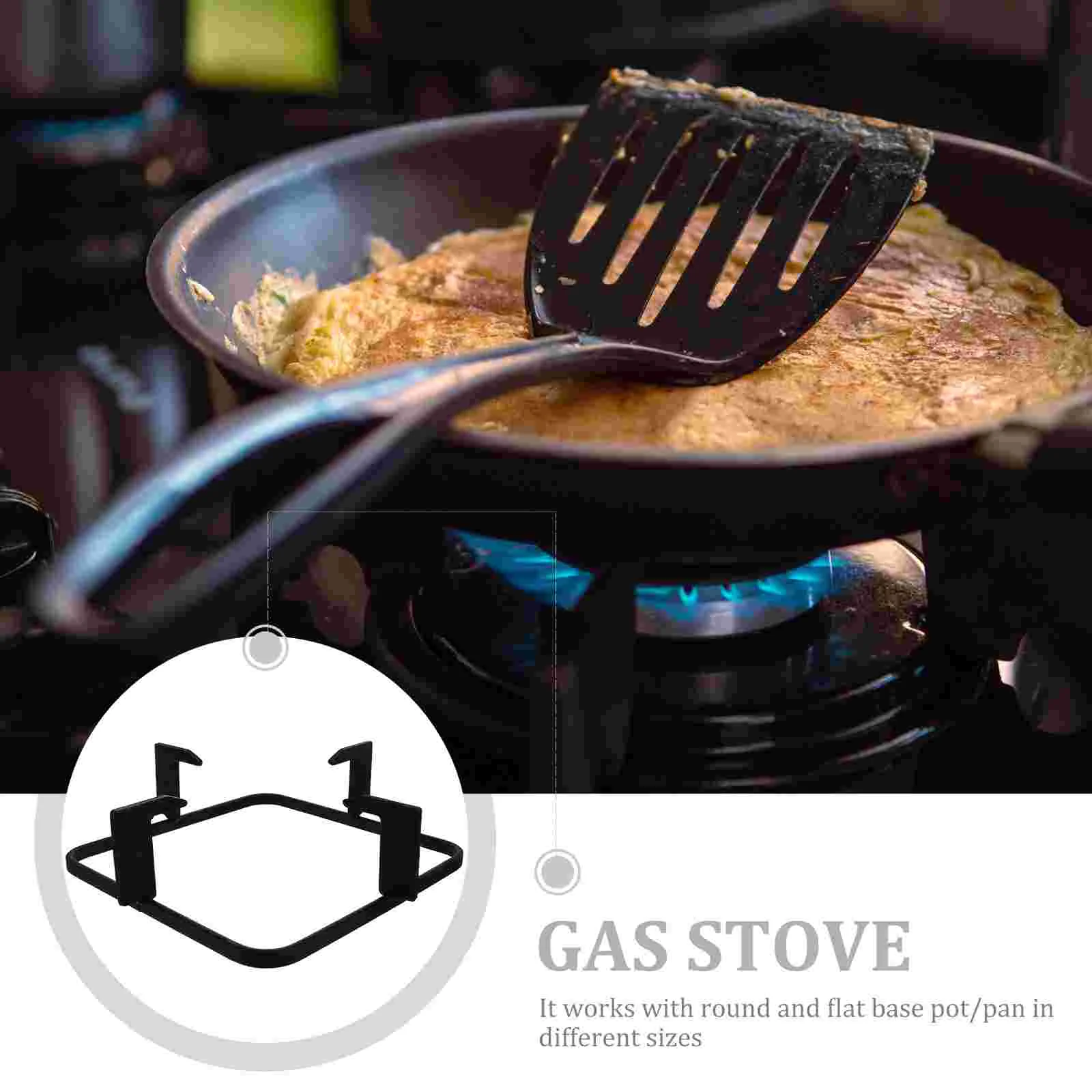 20 7 см подставка для газовой плиты горелки стойка вока держатель кастрюли бытовые