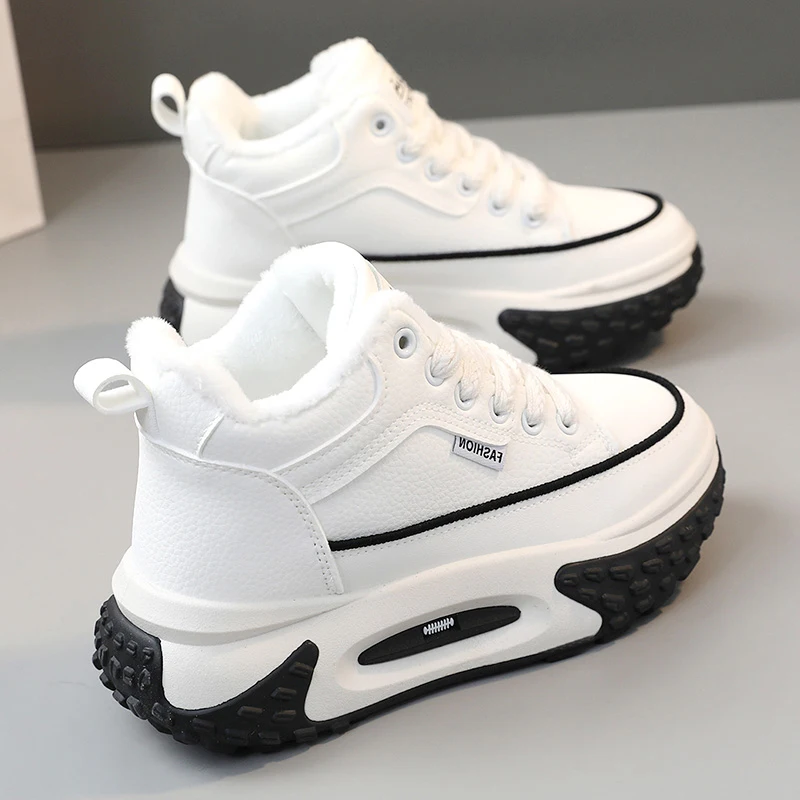 

All-Match Women's Shoes Platform Wedge Basket 2023 Casual Female Sneakers Round Toe Mixed Colors Autumn Clogs Small Sports New W