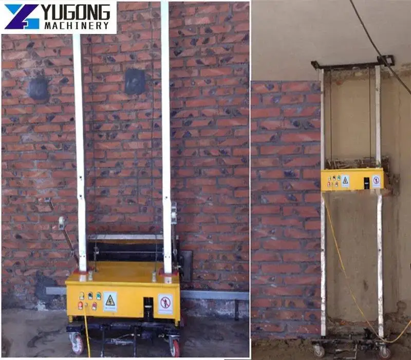 YG Цементный раствор Бетонный внутренний настенный станок Автоматическая машина