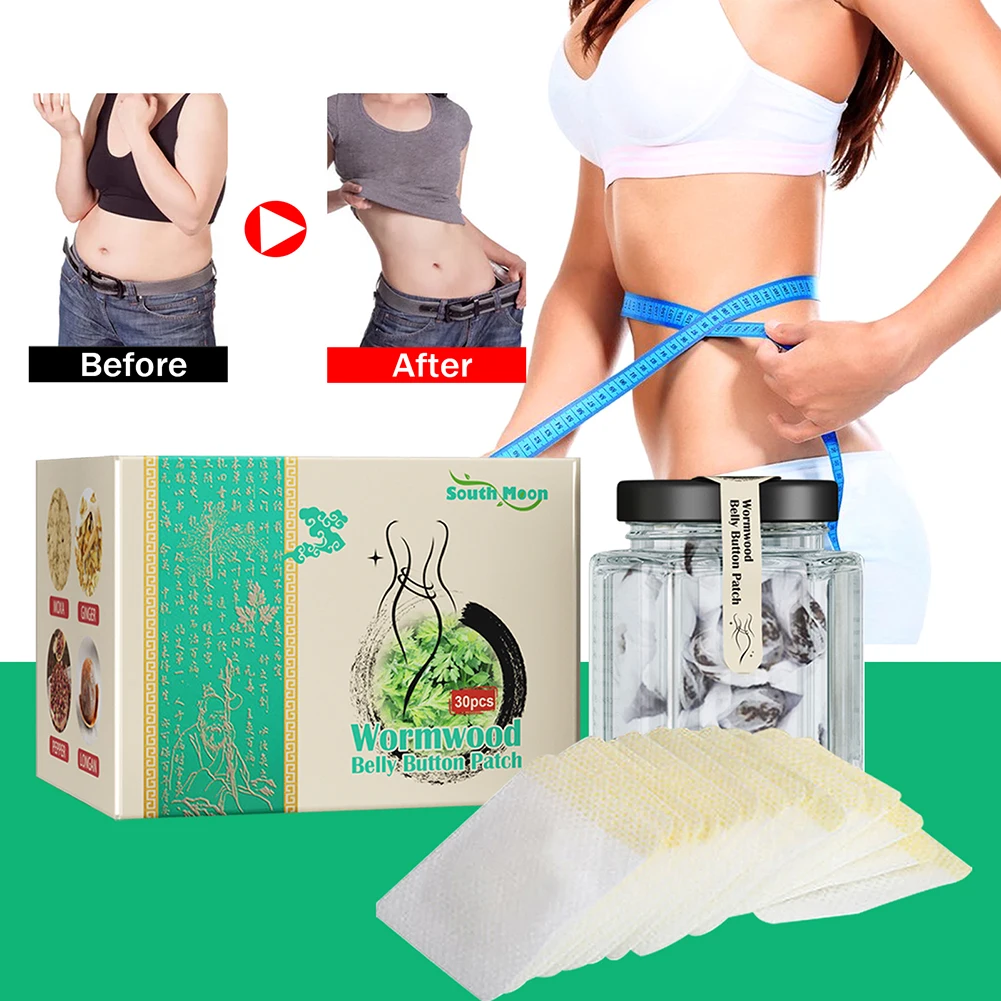 

Wormwood Weight Loss Navel Sticker Natural Herbal Detox Fat Burning Patch Slimming Navel Sticker Weight Lose Products