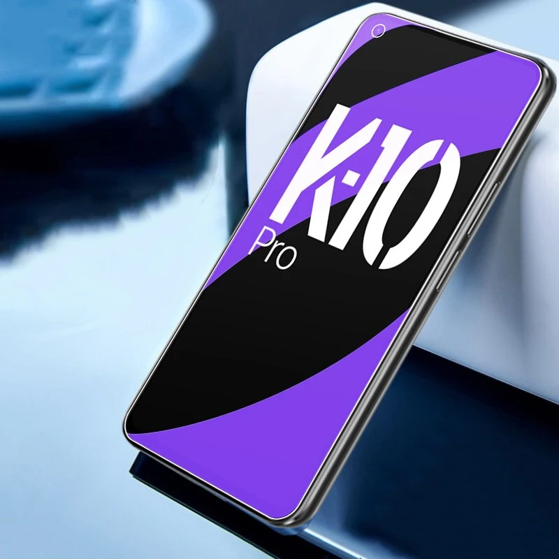 

2.5D Screen Protector for OPPO K10 Pro 5G Tempered Glass For oppo k10 k10pro 5g Green Light Anti Blue Matte Frosted Glass