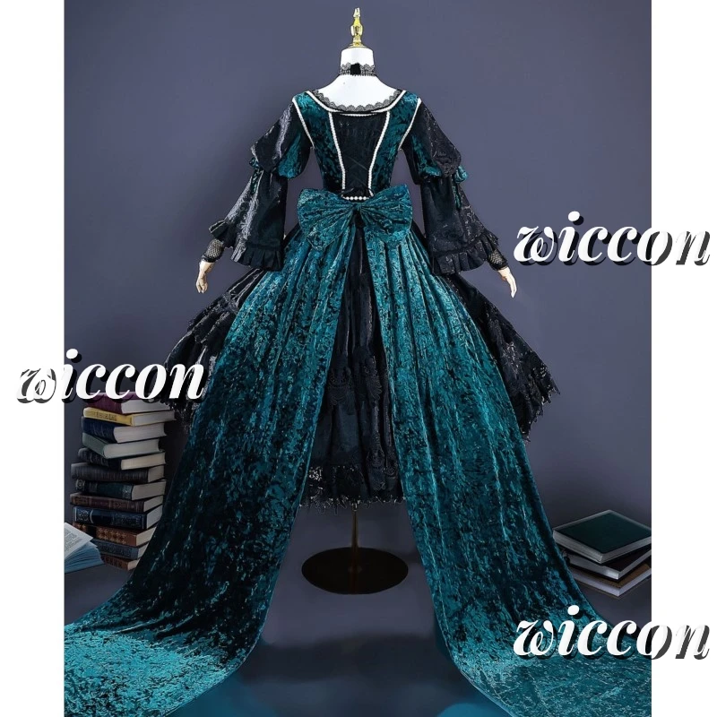 Sieglinde Sullivan Косплей Костюм Ciel Green Lady Парик Реквизит Аниме Черный дворецкий