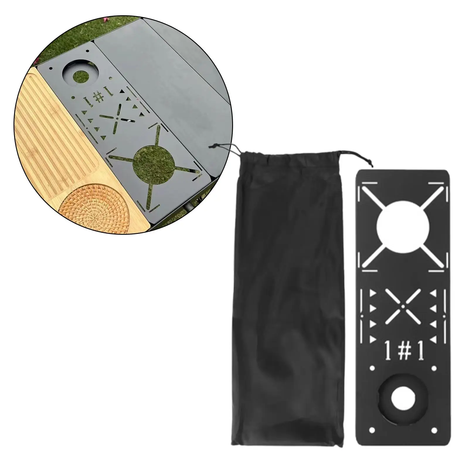 Стол Igt Unit Plate для кемпинга практичный стол из холоднокатаной стали