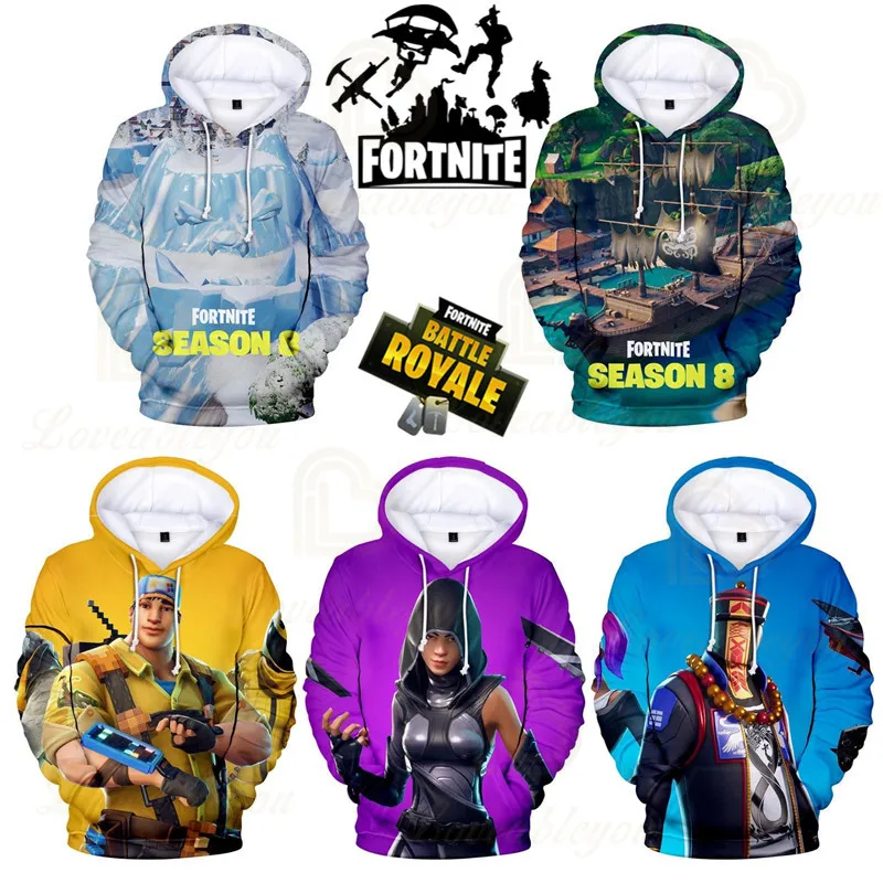 

Fortnite Victory Shoot Game 3D Print Hoodie Sweatshirt Clothing Harajuku Hoodies Kids Hero Tops Men 2021 Boys Girls