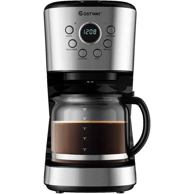 

Программируемая кофеварка с ЖК-дисплеем, кофеварки, кофеварки, Кофеварка, вспениватель молока, аксессуары для кофе, холодное приготовление co
