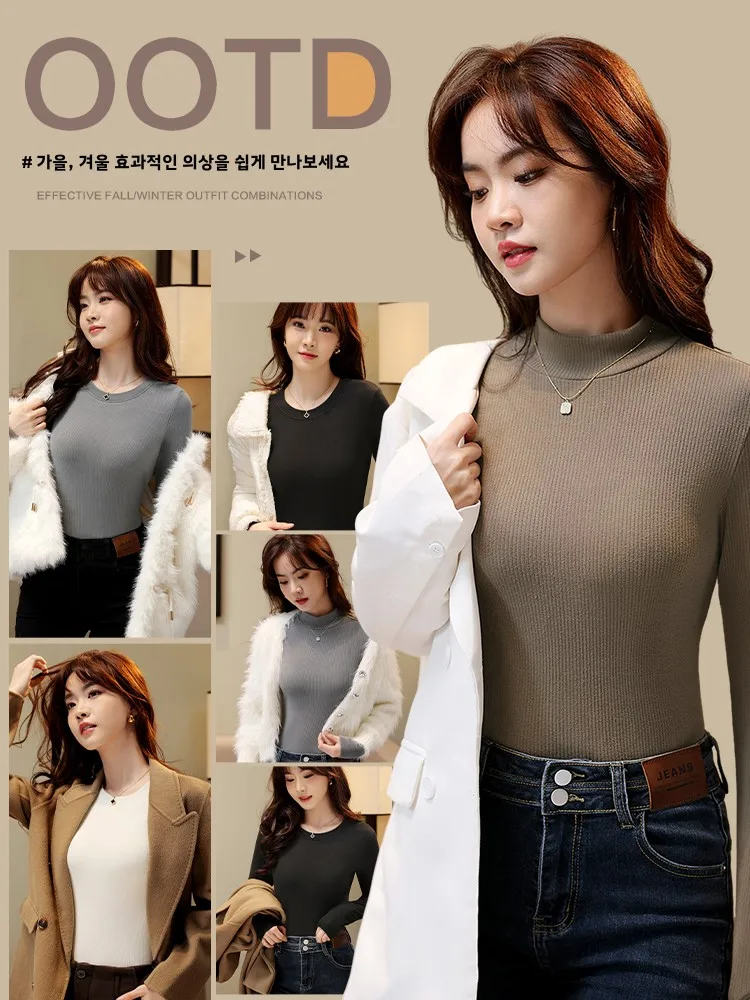 Hengyuanxiang Heattech Intimates Женская осенняя одежда с подогревом Бесшовная внутренняя