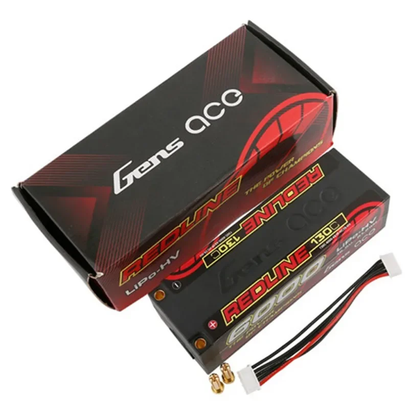 Gens Ace Redline Series 6000 мАч 15,2 В 130C 4S1P Жесткий корпус HV LCG LiPo аккумулятор (art.: 3920cfbc56cb1) - 3920cfbc56cb1