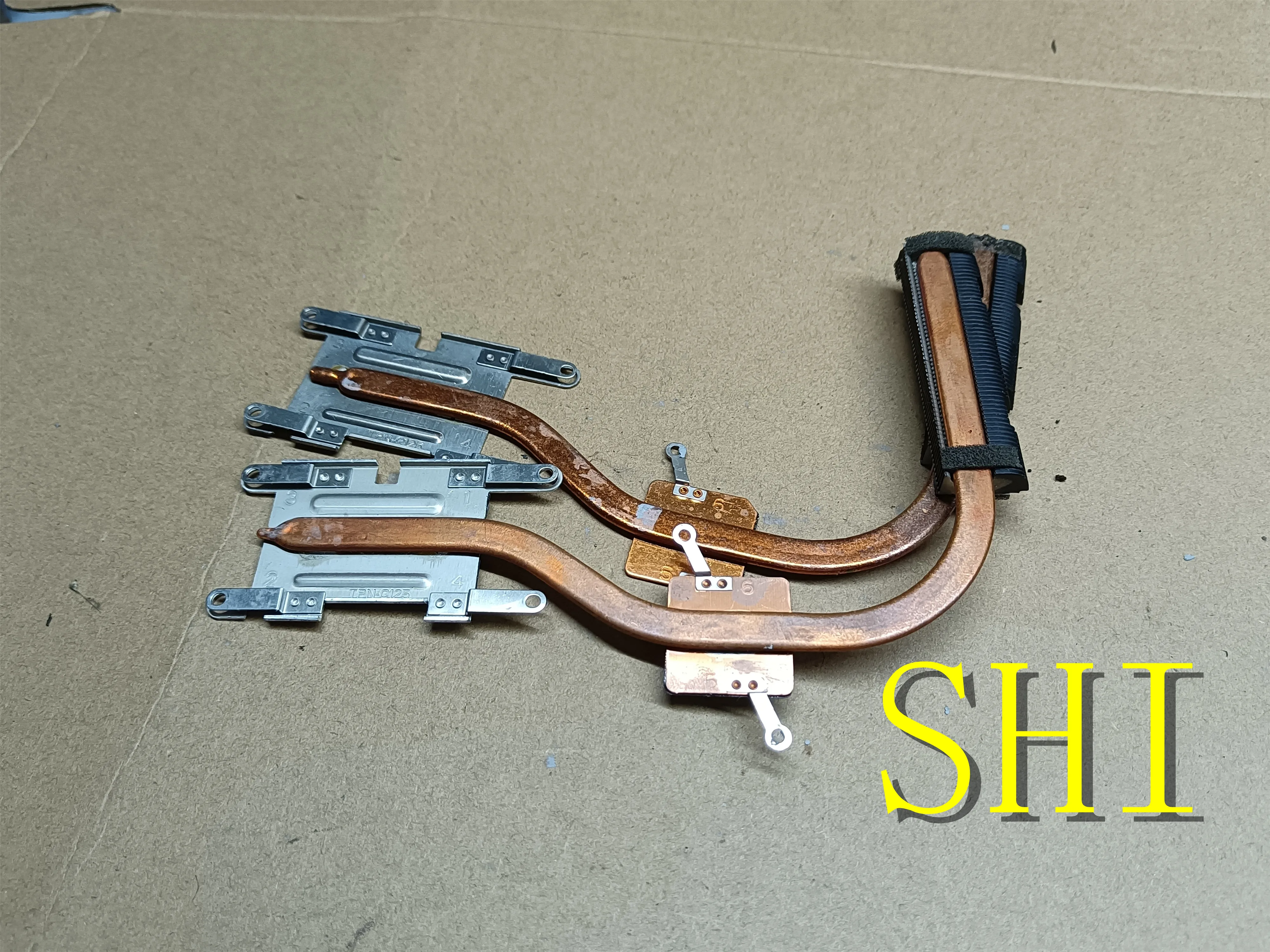 Оригинальный Охлаждающий радиатор для HP 15-AC 15-AC121DX 15-A 15- AY 7J15A0 7J650 815238-001 854971-001