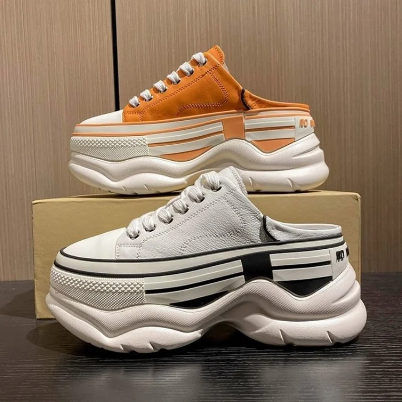 

Шлепанцы женские высокие, уличные сандалии на платформе, пляжные шлепанцы, Уличная обувь, лето