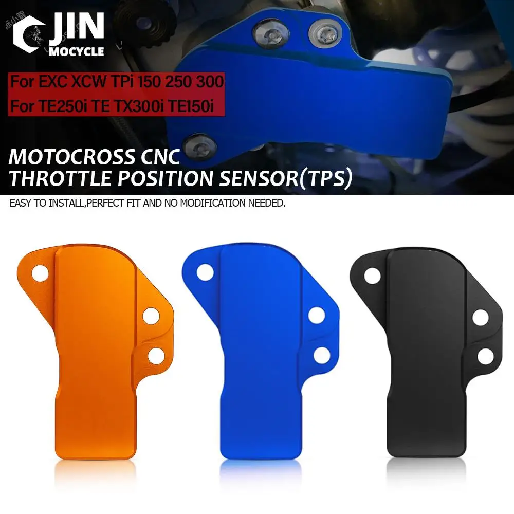 

CNC For GasGas EC 250 300 EX 300 2021 2022 Husqvarna TE250i TX TE 300i TE150i TPS Throttle Position Sensor Guard Cover Protector