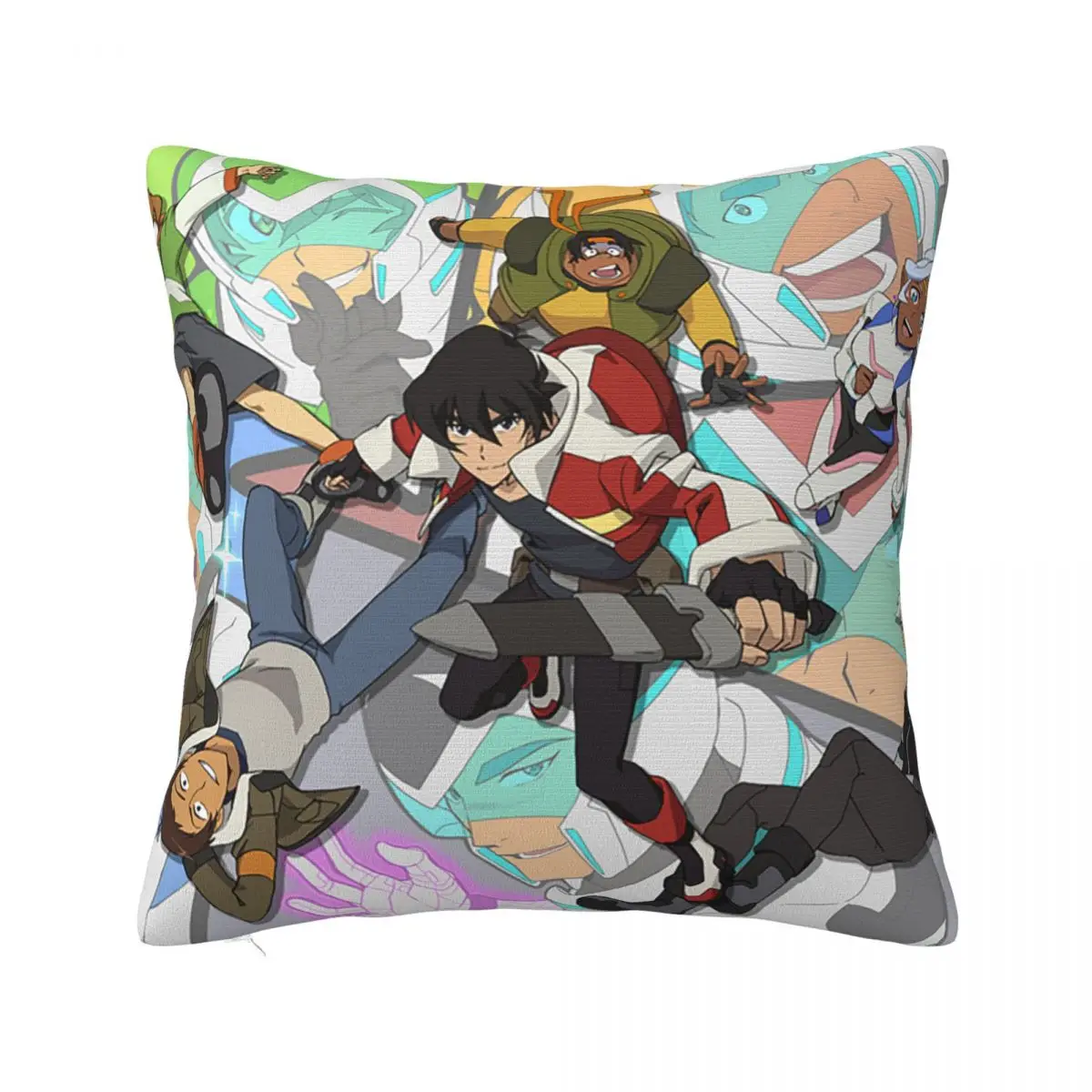 

Voltron Legendary Defender Pillowcase Soft Polyester Cushion Cover Action anime Warrior cartoon Pillow Case Cover Chair 40*40cm