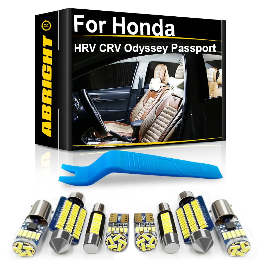 For Honda Odyssey Passport Pilot HRV CRV MK1 MK2 MK3 MK4 Element 2007 2009 2000 2011 2014 2015 Canbus Car Interior Light LED