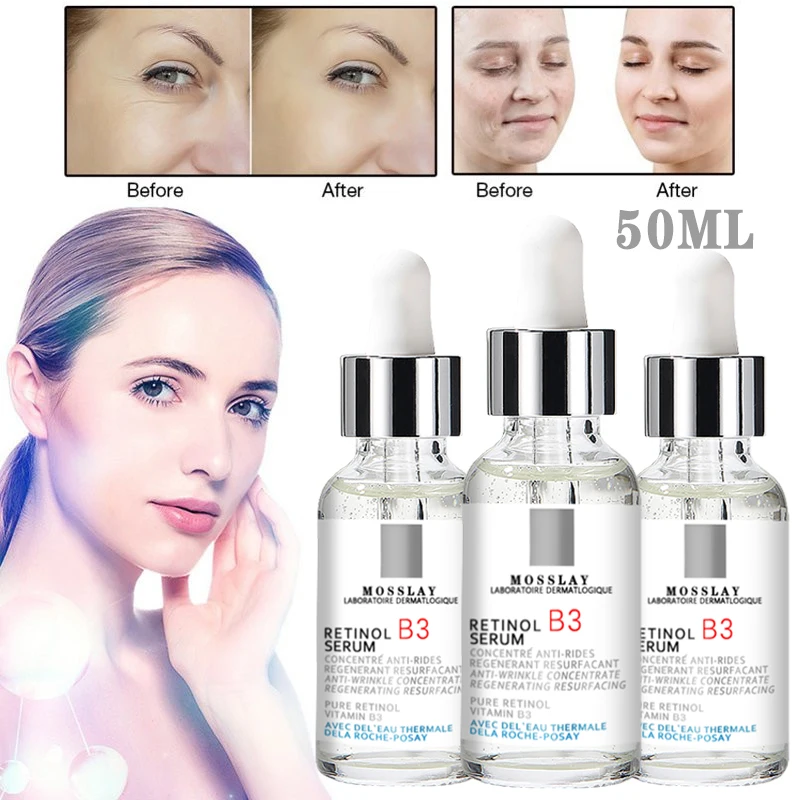 

50ml Hyaluronic Acid Facial Serum Moisturizing Whitening Facial Essence Face Cream Repair Anti Aging Lifting Firming Skin Care