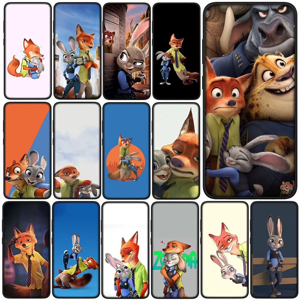 Чехол Zootopias для телефона с изображением кролика животрополоса Huawei Y7A Y6P Y5P Y6 Y7 Y9 Prime