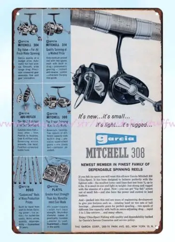 Катушка для спиннинга Garcia Mitchell Abu-Matic 1960