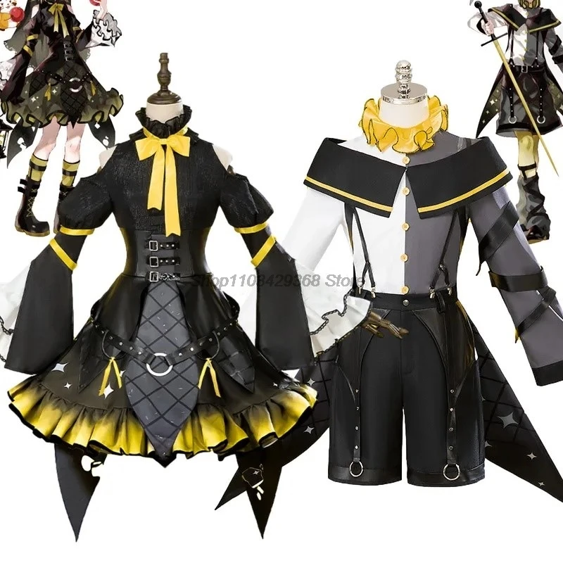 2024 Miku x Rascal Collab Raccoon Rin Len костюм аниме косплей костюмы полная одежда Хэллоуин