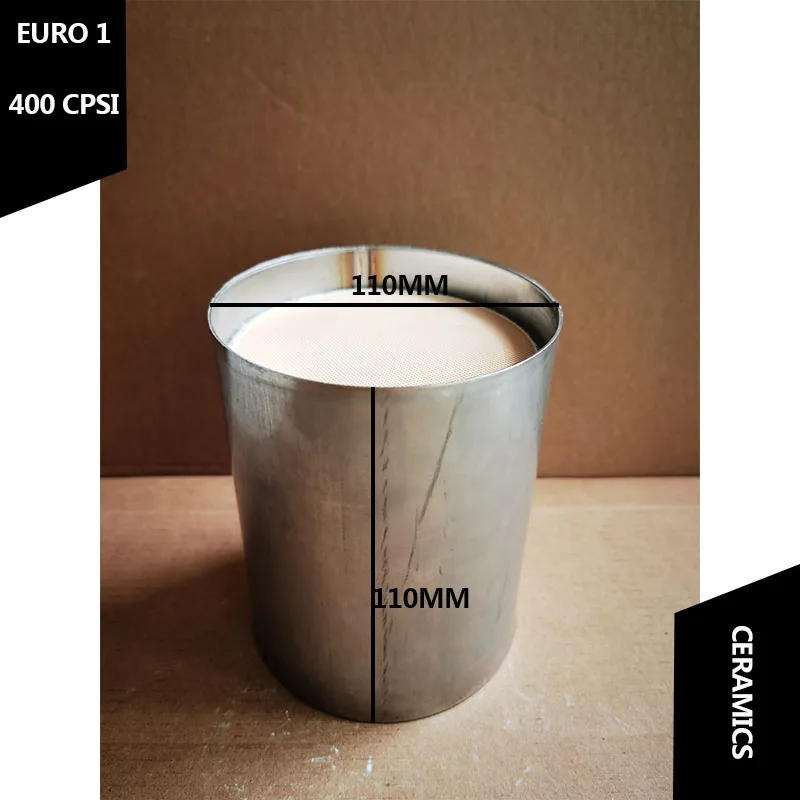 

Universal Catalytic Converter 110 *110MM No Standard 400CELL Middle Section Of Automotive Three-Way Catalytic Ceramics