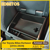 car central armrest storage box for toyota hilux an120 an130 and toyota fortuner an160 2016 2020 accessories stowing tidying