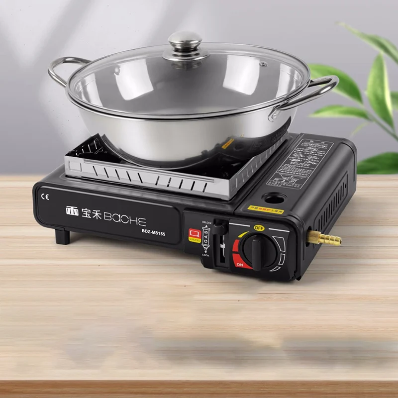 

Without Gas Tank Lighter Cooker Outdoor Stove Burner Barbecue Tents Outdoor Stove Hiking Cocina A Gas Camping Accsesories WRXXP