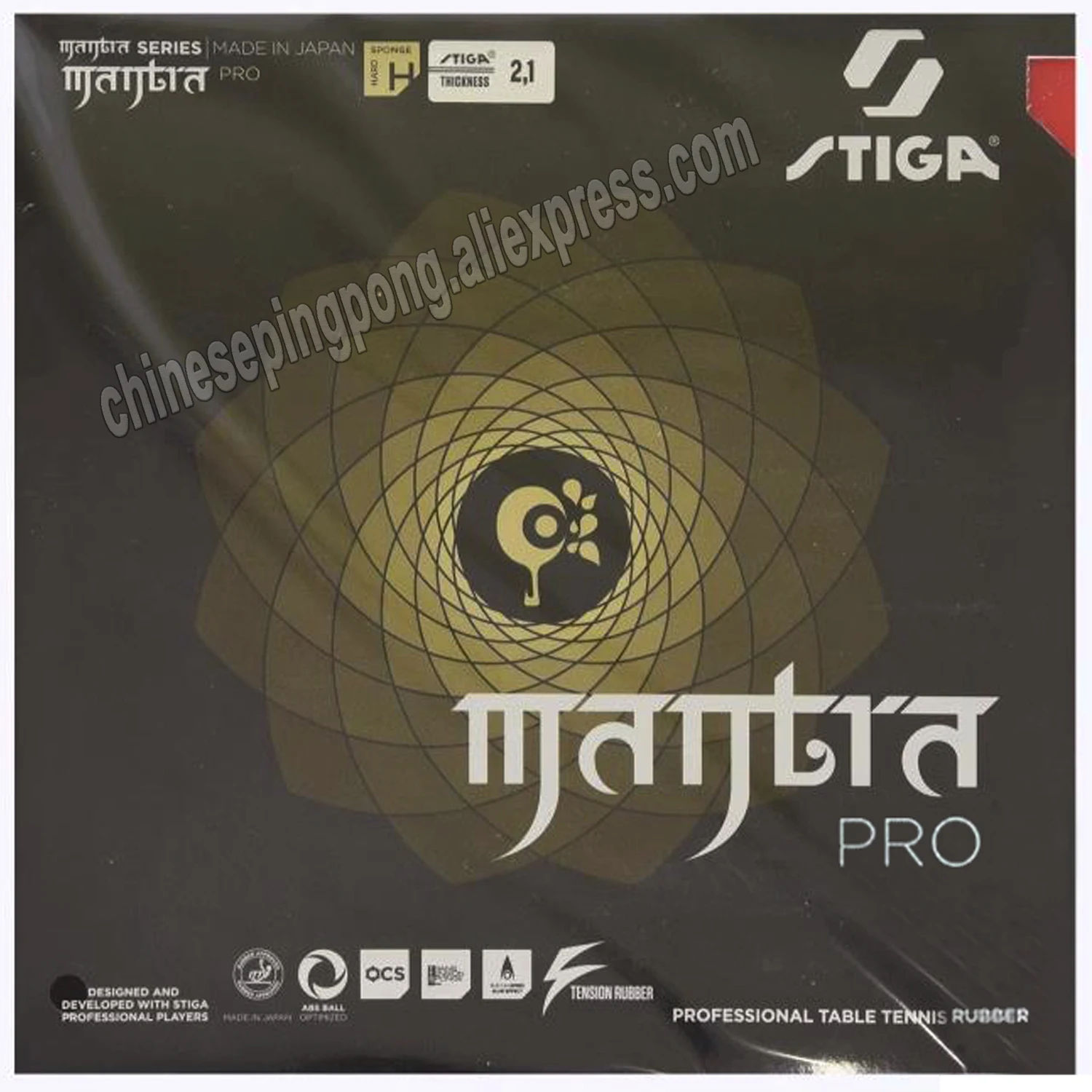 

Резиновая губка для настольного тенниса STIGA MANTRA PRO M / H/XH, сделано в Японии