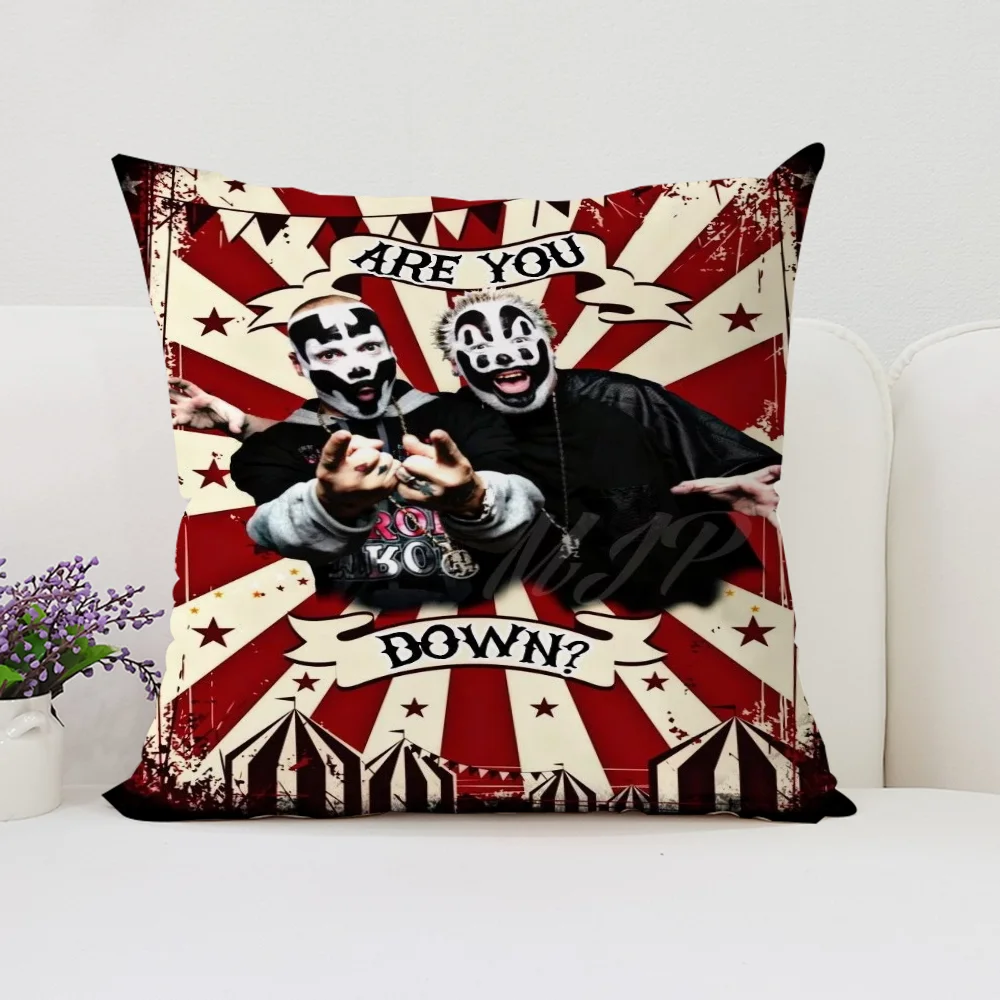 Наволочки I-crazy с изображением клоуна повязки ICP Juggalo Faygo 45x45 Декоративные Чехлы для
