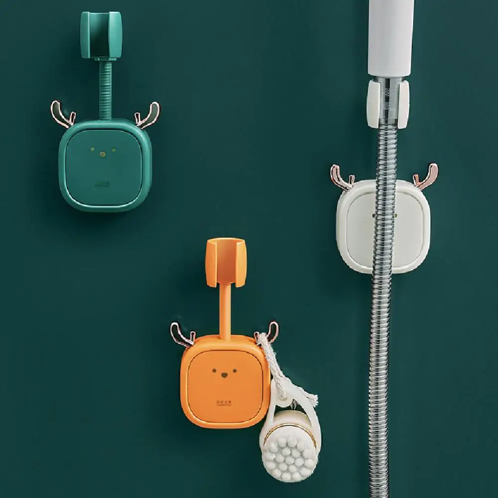 

Adjustable Bathroom Bracket Tasteless Shower Support Moisture-proof Waterproof Shower Nozzle Fixed Seat Bracket Light Luxury