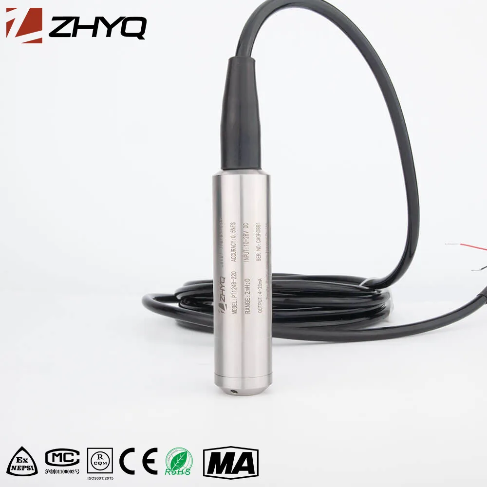 

High Accuracy Cheap Micro 4-20ma Fluid Agriculture Submersible Ammonia Water Level Sensor