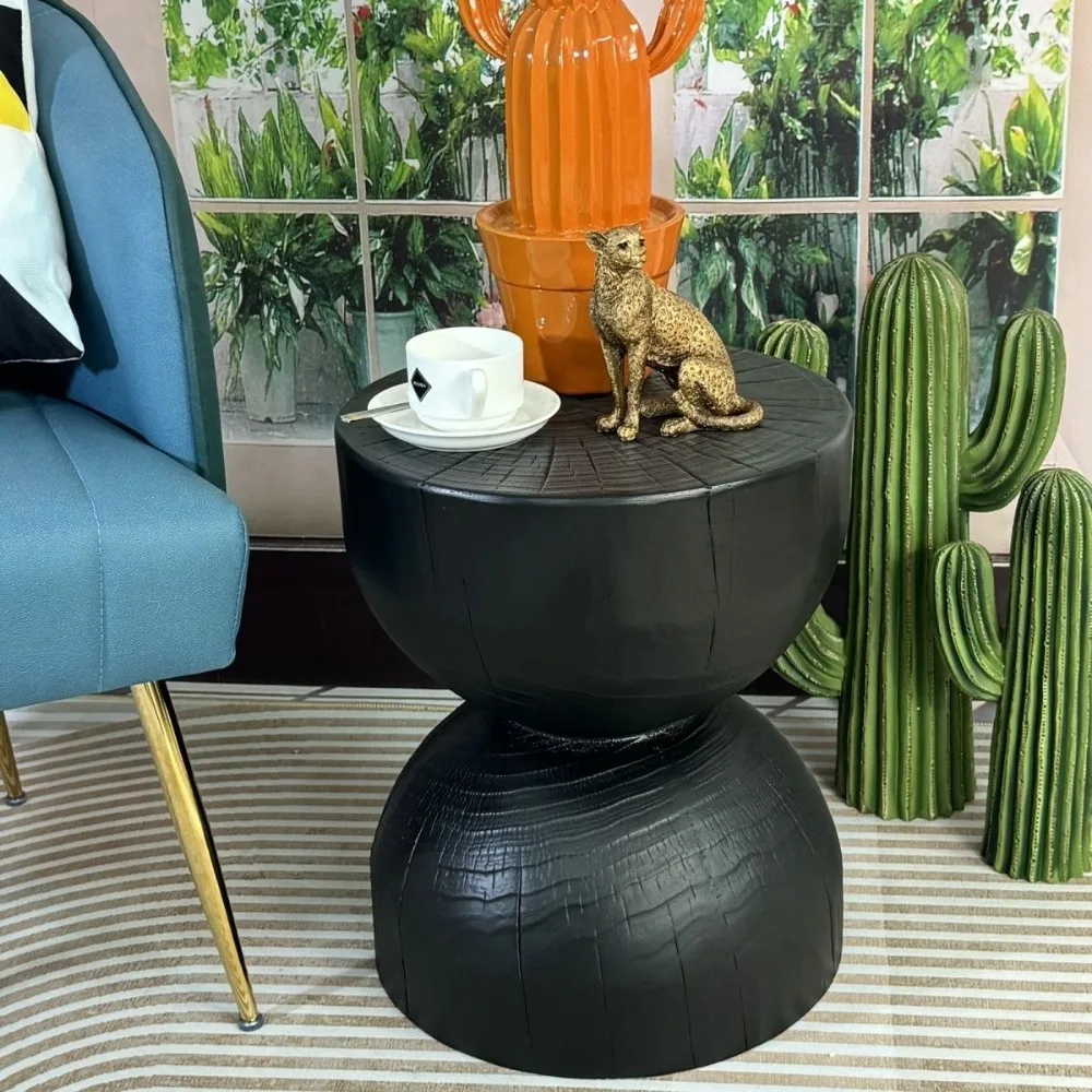 Кофейный столик в европейском стиле с имитацией массива древесины на древесном