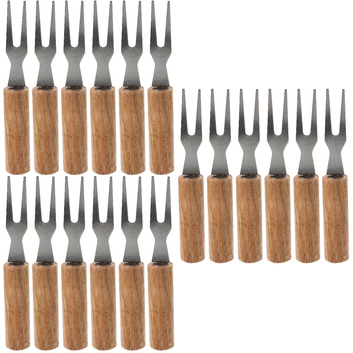 

18 Grill Outdoor Barbecue Portable Forks Barbecue Accessories Corn Forks for Barbecue Camping