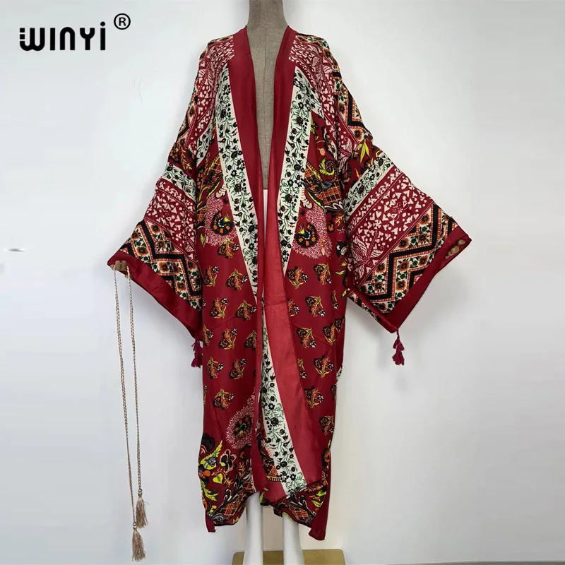 WINYI 2022 Модный летний женский кардиган Стич коктейль Элегантный пикантный Бохо