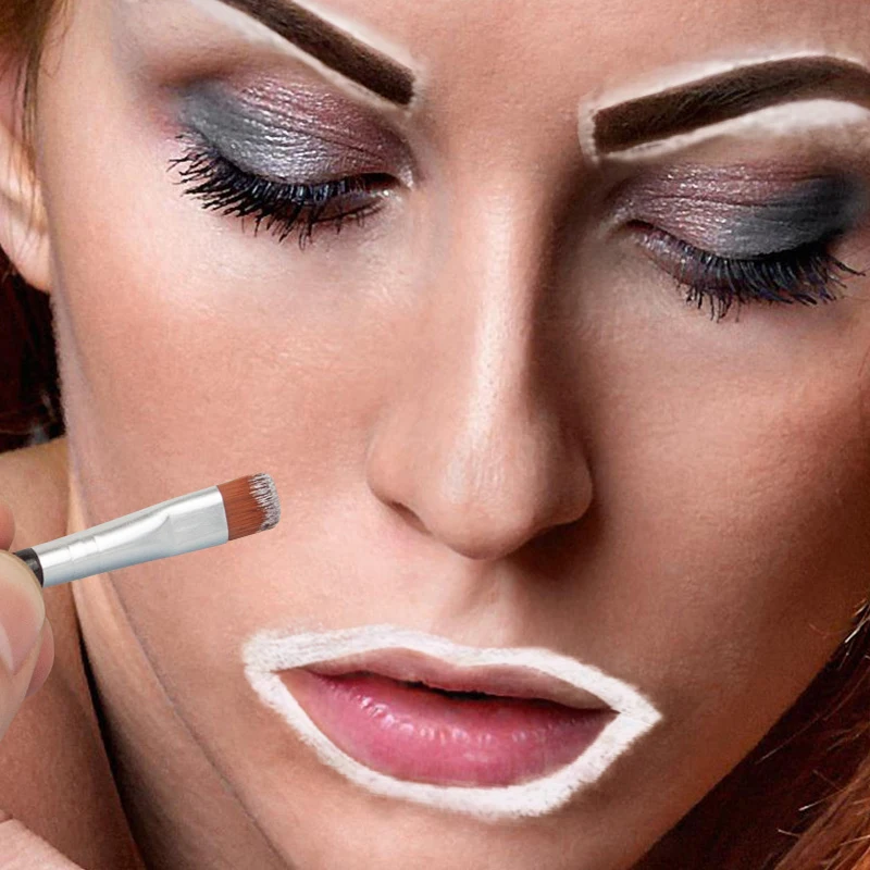 40 г белая/черная микроблейдинговая картографическая паста для перманентного