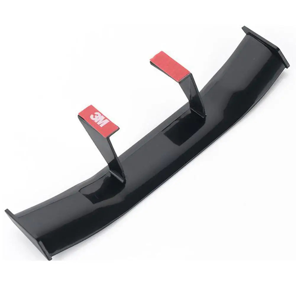 

Car Tiny Tail Wing Black ABS Mini Rear Wing Spoiler Universal Car Refitting Tool