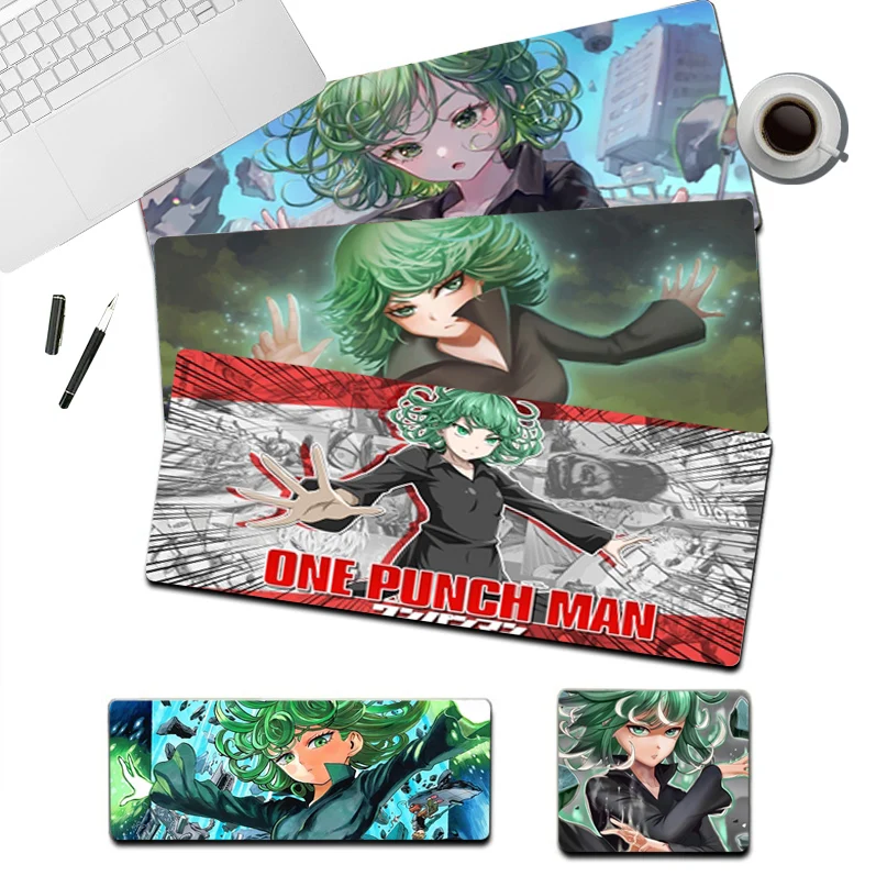 

NBDRUICAI One Punch Man Tatsumaki Non Slip PC Beautiful Anime Mouse Pad Mat Size For Game Keyboard Pad For Gamer