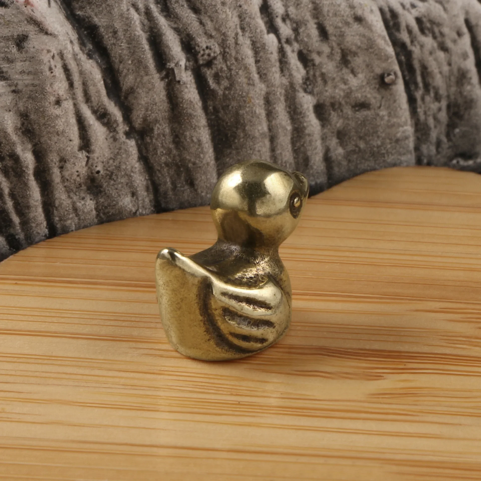 Мини-утки латунные декоративные фигурки каваи утка домашнее животное украшение