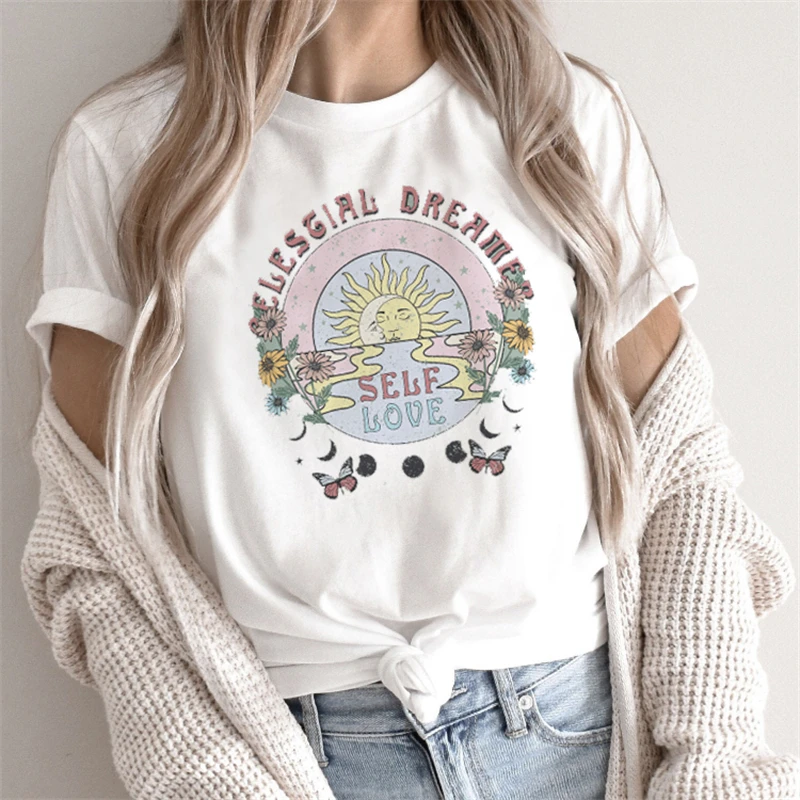 

Ladies Graphic Cartoon Cute 90s Cartoon Short Sleeve Ladies Clothes Tops T-Shirt Printing Blouse T-Shirts 2022.