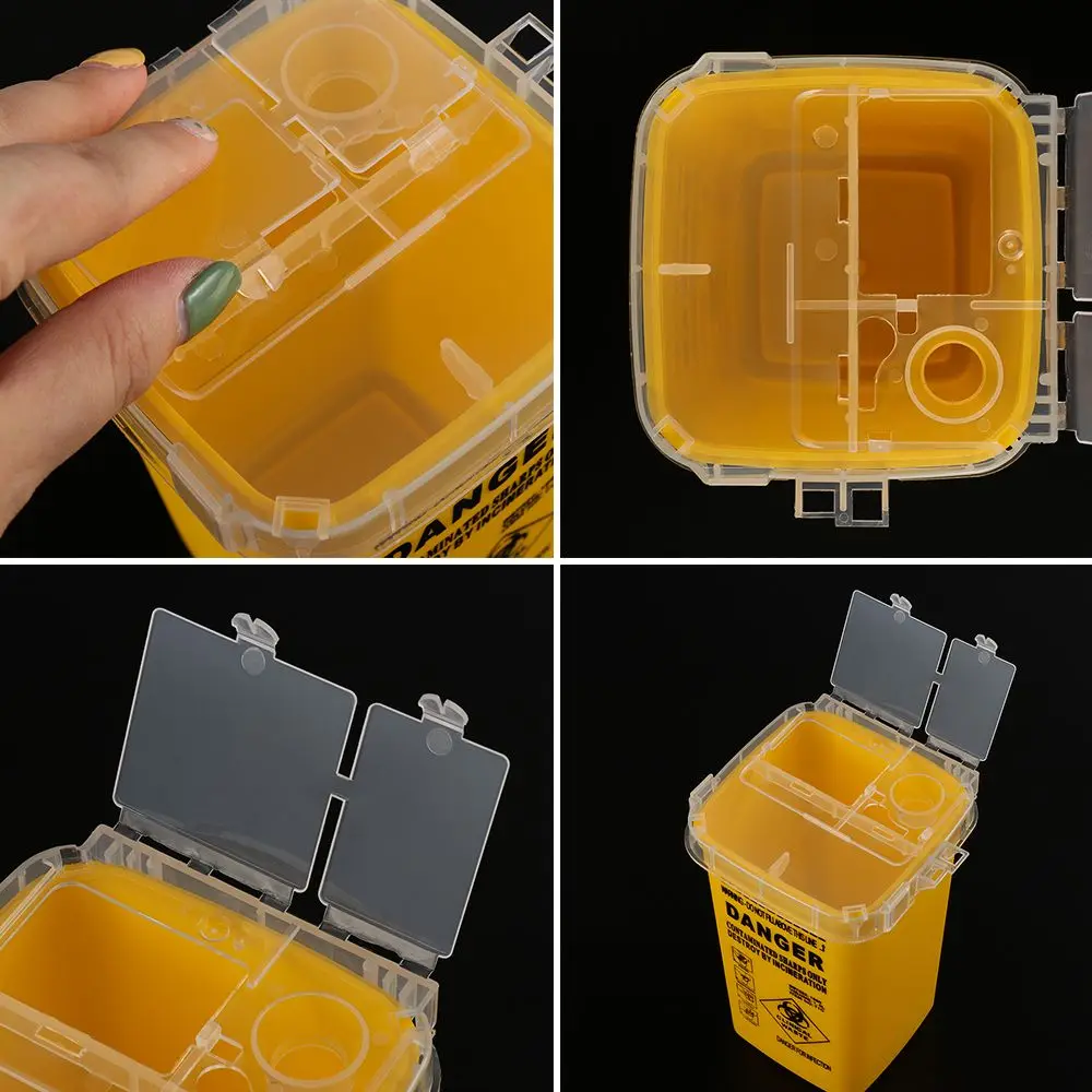 

Useful Storage Gadget Biohazard Box Waste Box Collect Box Sharps Container Needles Bin