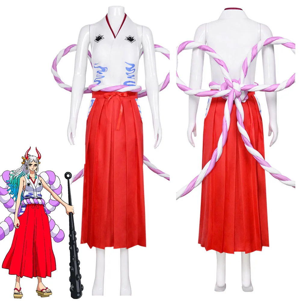 

One Piece Yamato костюмы для косплея Хэллоуин Карнавал вечерние Suit