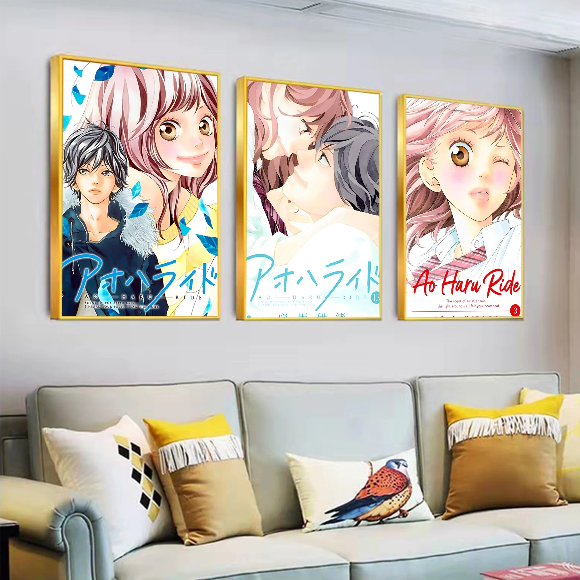 

Ao Haru Ride Anime Poster Classic Anime Poster Fancy Wall Sticker For Living Room Bar Decoration Decor Art Wall Stickers