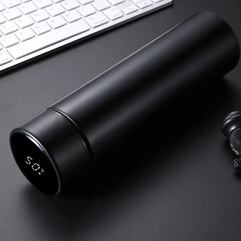 Умная вакуумная чашка с дисплеем температуры воды светодиодный термос фото