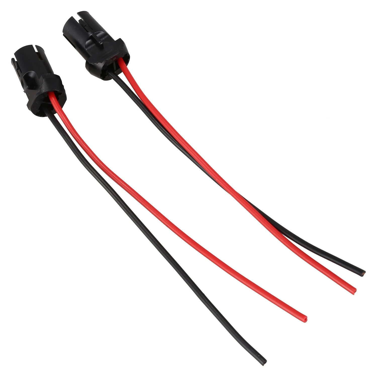 

T10 W5W Auto Light Bulb Socket Lamp Holder Connector Extension x 2
