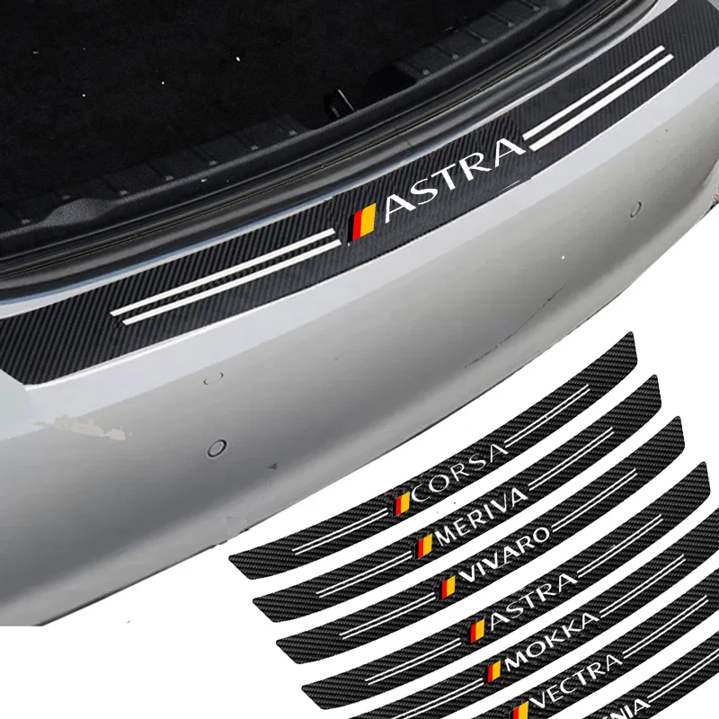 

Защитная наклейка на задний бампер автомобиля для Opel OPC Astra J H G K Insignia Corsa D B E Mokka Vectra Meriva VIVARO Автоаксессуары